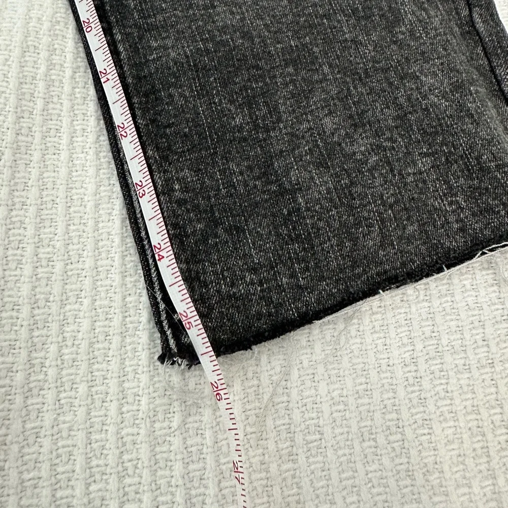 OAT New York Black Straight Leg Jeans with Contrasting Stitching - Picture 6 of 10